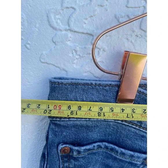 Levis Mens Mid Rise Straight Leg Denim Jeans Blue Sz W38 L30 - Picture 7 of 14